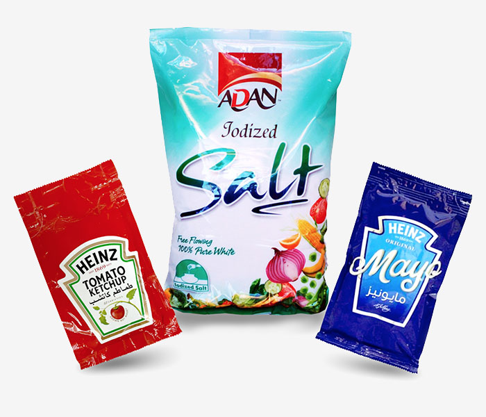 emballage flexible, complexe, sel